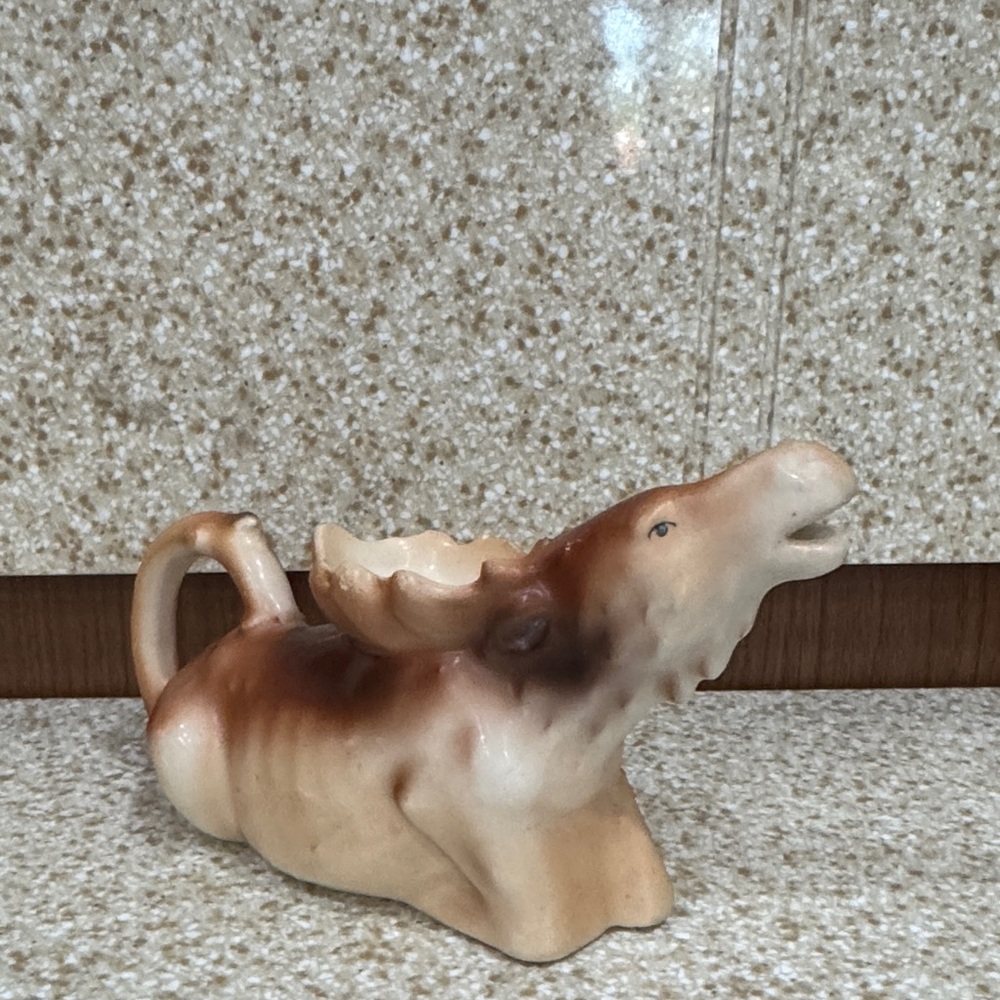 Vintage Moose Creamer Czechoslovakia 1940s